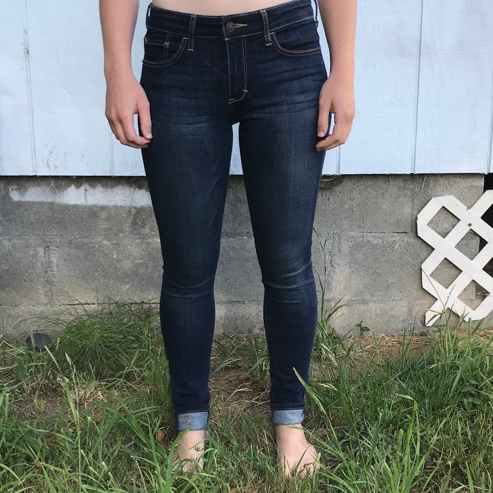 Abercrombie & Fitch Dark Skinny Jeans